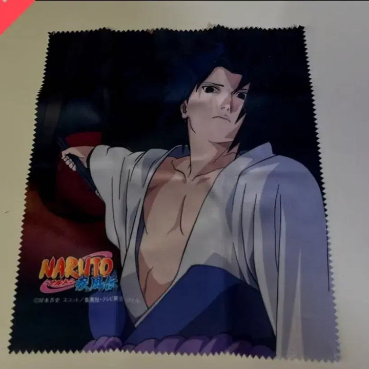 [BUNJANG] Uchiha Sasuke Glasses Case + Cleaning Cloth / 우치하 사스케 안경집 + 안경닦이