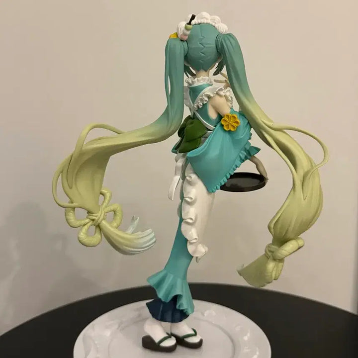 [BUNJANG] Hatsune Miku Matcha Parfait Figure / 하츠네미쿠 말차 파르페 피규어 민트미쿠 미소녀피규어 메이드미쿠 고전피규어
