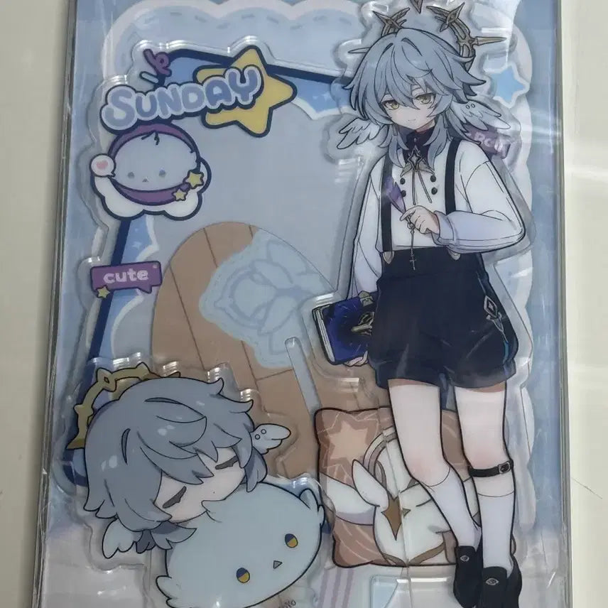 [BUNJANG] Honkai: Star Rail Sunday Acrylic Stand - Dorm Series / 붕괴 스타레일 붕스 남자 기숙사 시리즈 아크릴 스탠드 선데이