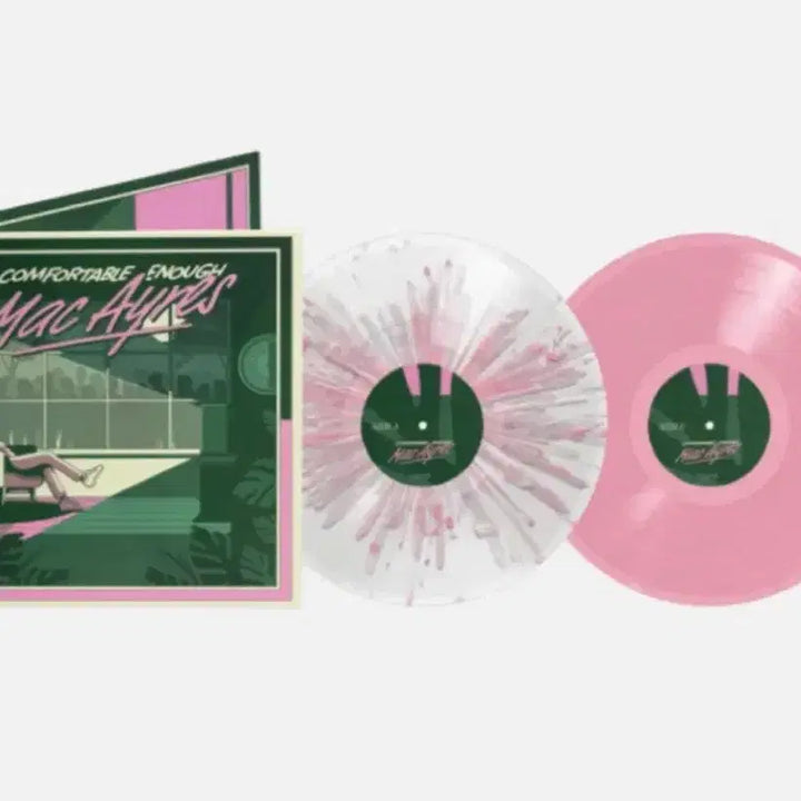 [BUNJANG] Mac Ayres - Comfortable Enough Pink Vinyl LP / 맥 아이레스 Mac Ayres - Comfortable Enough