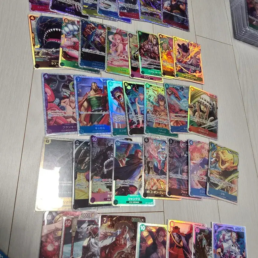 [BUNJANG] One Piece Card SEC Parallel &amp; Rare Card Bundle Set / 원피스 카드 sec페러랠 및 희귀카드 일괄 판매