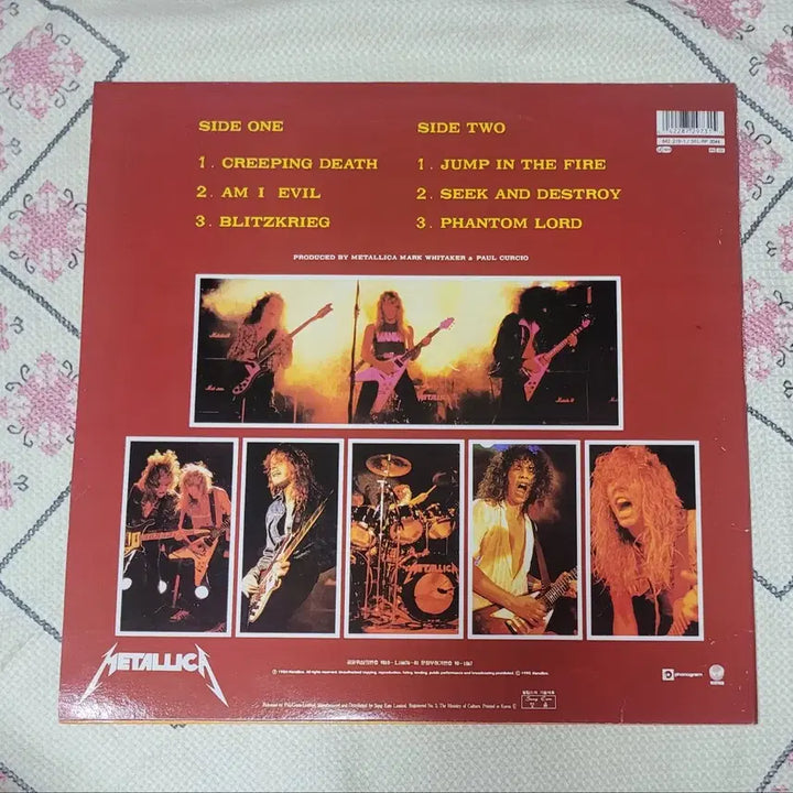 [BUNJANG] Metallica LP Record / 메탈리카 엘피