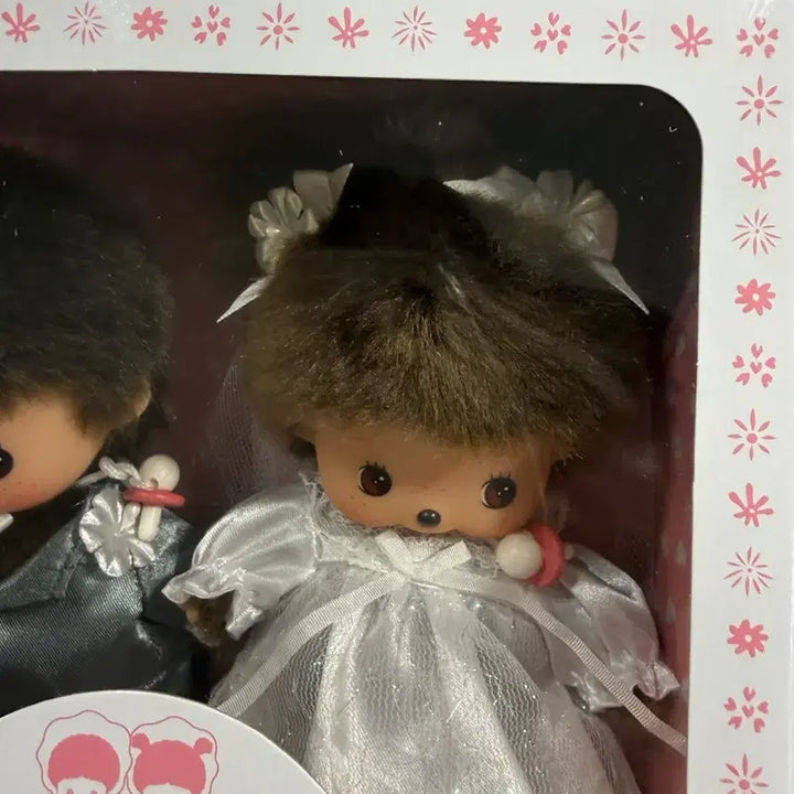 [BUNJANG] Baby Monchhichi Wedding Set (Sealed) / 베이비 몬치치 웨딩 (미개봉)