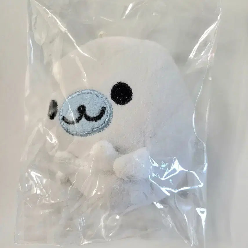 [BUNJANG] Classic Mamegoma Shirogoma Mirror Doll Keyring / 고전 마메고마 거울 인형 키링 시로고마