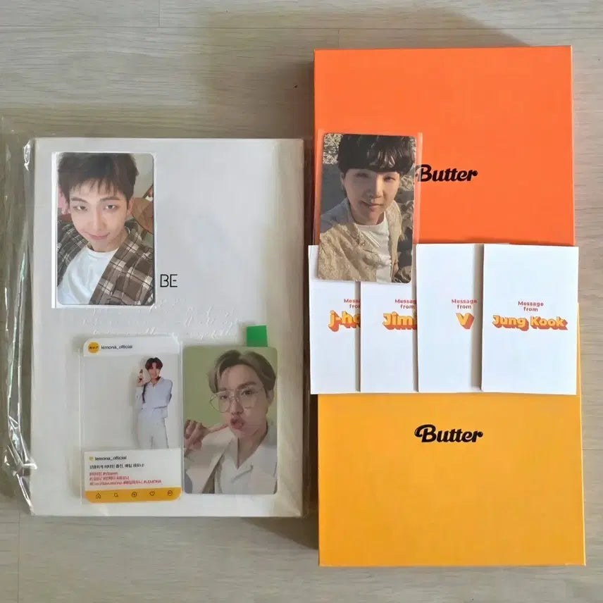 [BUNJANG] BTS BE Essential Album &amp; Butter Album 2 Types Bundle Set / BTS BE에센셜 버터2종 일괄