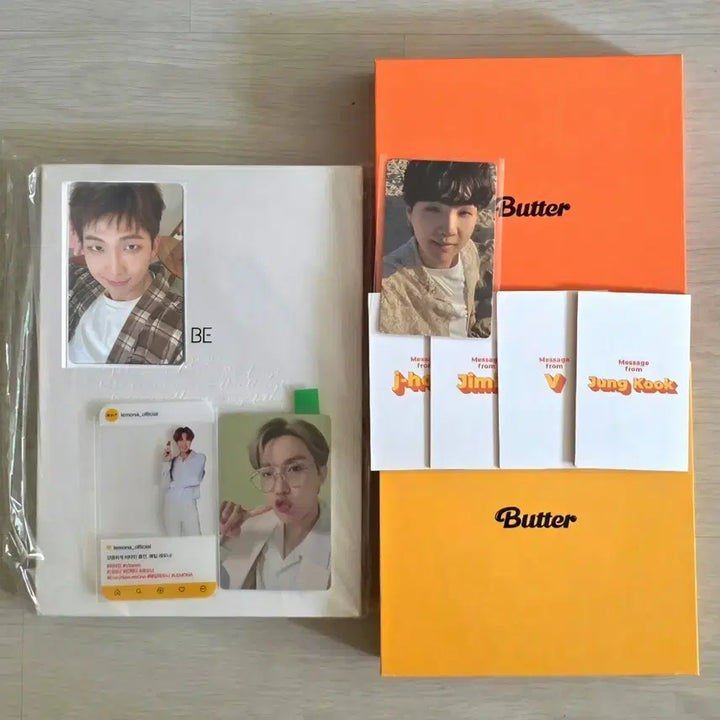 [BUNJANG] BTS BE Essential Album &amp; Butter Album 2 Types Bundle Set / BTS BE에센셜 버터2종 일괄