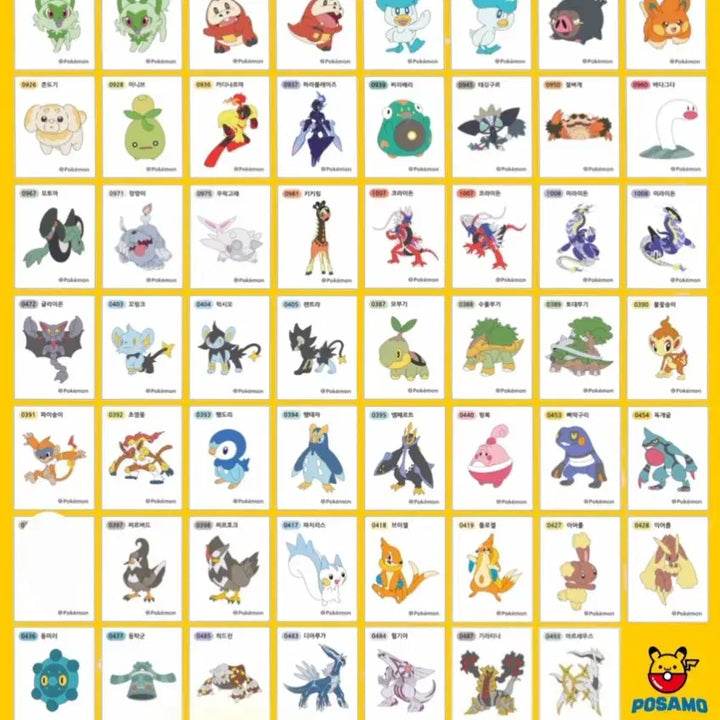 [BUNJANG] Pokemon Stickers Trading / 포켓몬 띠부씰 교환 합니다