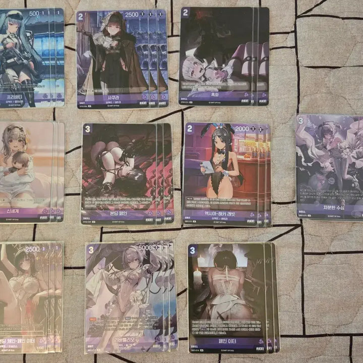 [BUNJANG] Nibel Arena Nikke Card Full Set / 니벨아레나 니케 스부 전종 판매