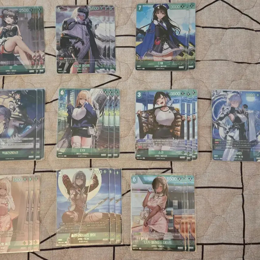 [BUNJANG] Nibel Arena Nikke Card Full Set / 니벨아레나 니케 스부 전종 판매