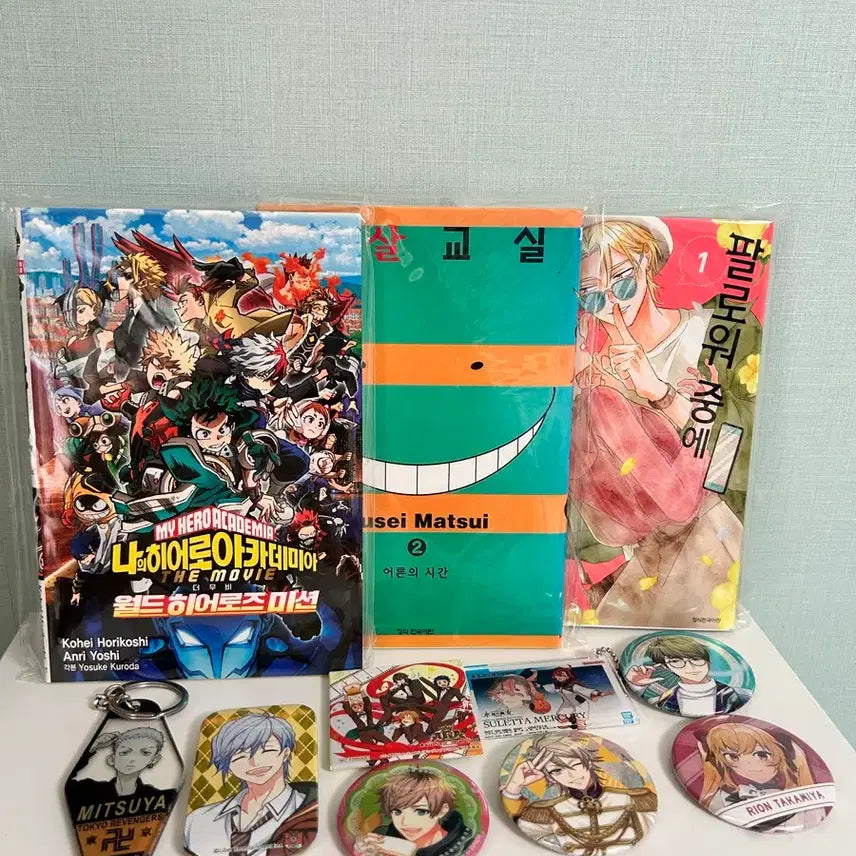 [BUNJANG] Multi-Genre Anime &amp; Manga Bundle Set / 일괄) 다장르 애니 만화책 굿즈 나히아 암살교실