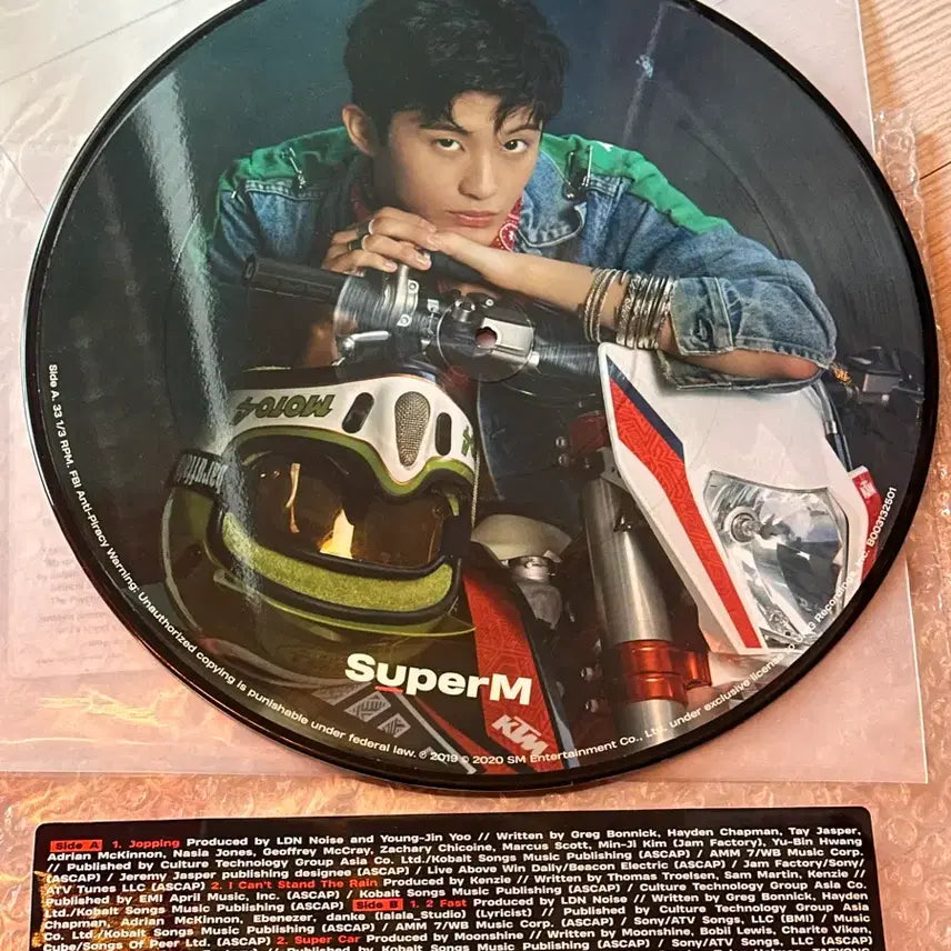 [BUNJANG] SuperM Mark Jopping LP / SuperM 슈퍼엠 Jopping 엘피 LP 마크 이마크