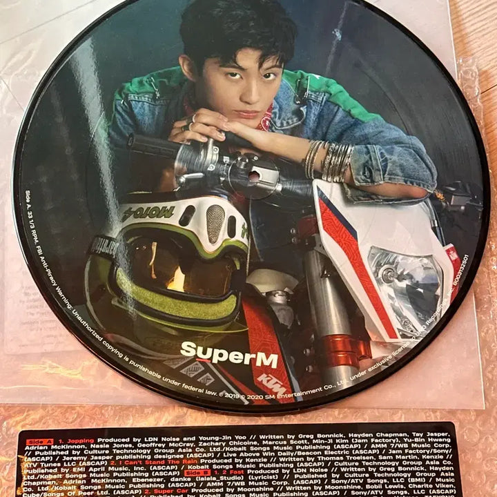 [BUNJANG] SuperM Mark Jopping LP / SuperM 슈퍼엠 Jopping 엘피 LP 마크 이마크
