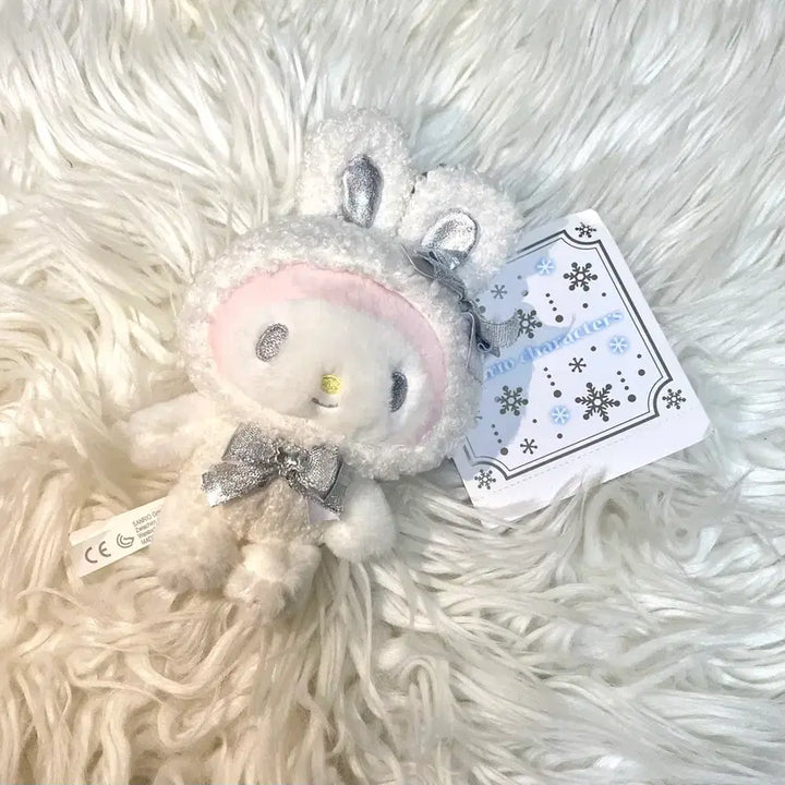 [BUNJANG] Sanrio Snow Rabbit My Melody Charm / 산리오 스노우래빗 마이멜로디