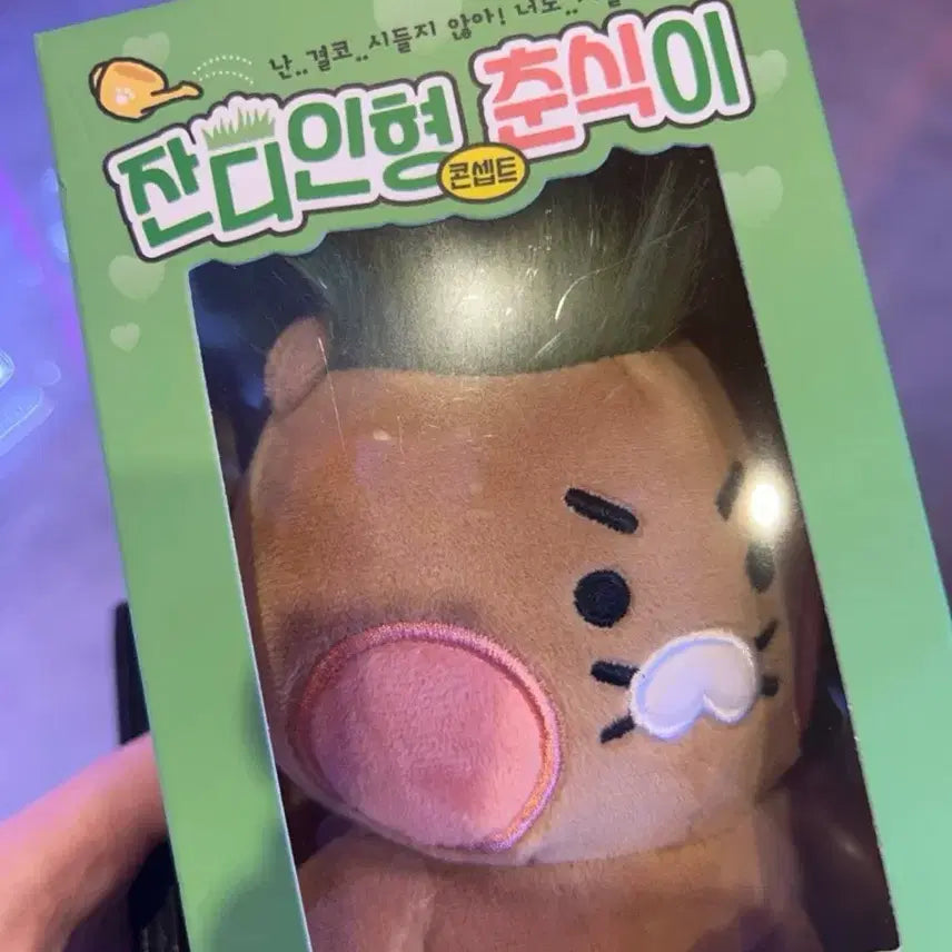 [BUNJANG] Kakao Friends Choonsik Plush Toy / 후렌즈문방구 잔디 인형 춘식이