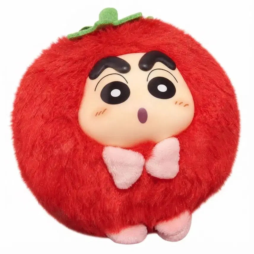 [BUNJANG] Crayon Shin-chan Vegetable Tomato Keychain / 야채 짱구 토마토 키링