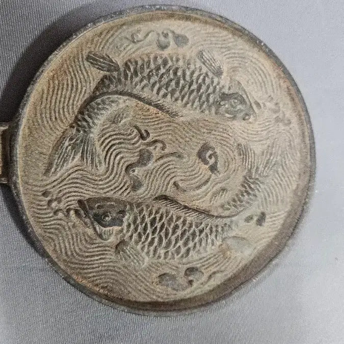 [BUNJANG] Bronze Mirror with Fish Motif / 청동 물고기 문양 동경