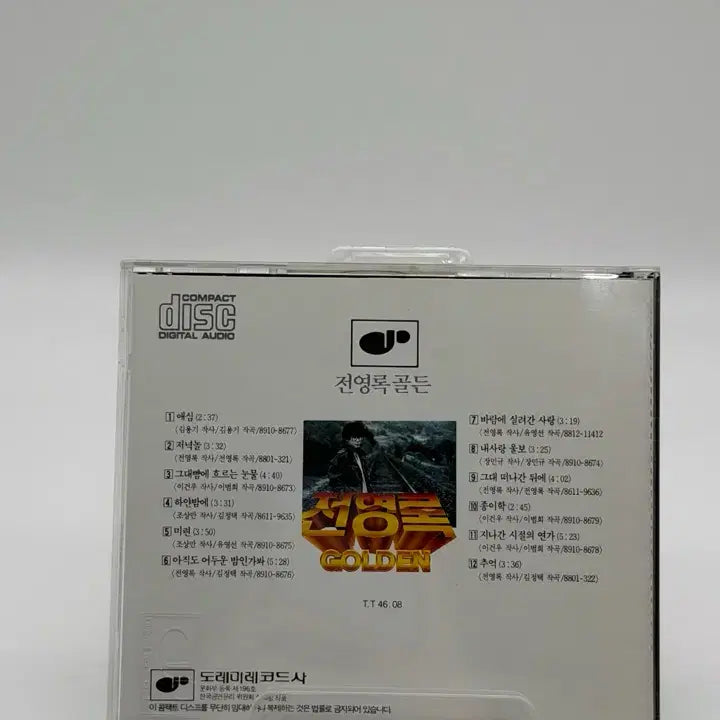 [BUNJANG] Jeon Young Rok - Golden CD / [CD] 전영록 - Golden