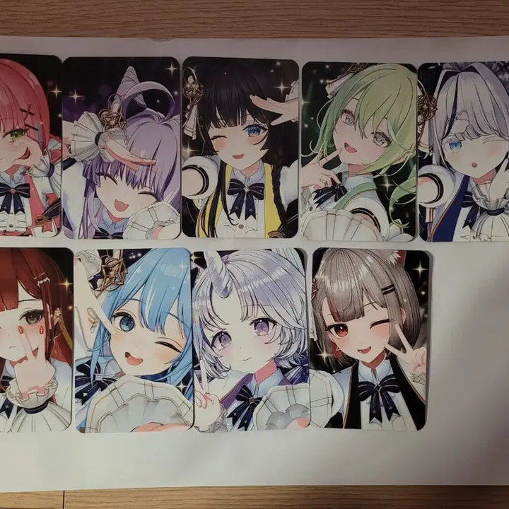 [BUNJANG] Stellive Star Trail Photocard Set (9 Types) / 스텔라이브 스타트레일 특전 포토카드 9종