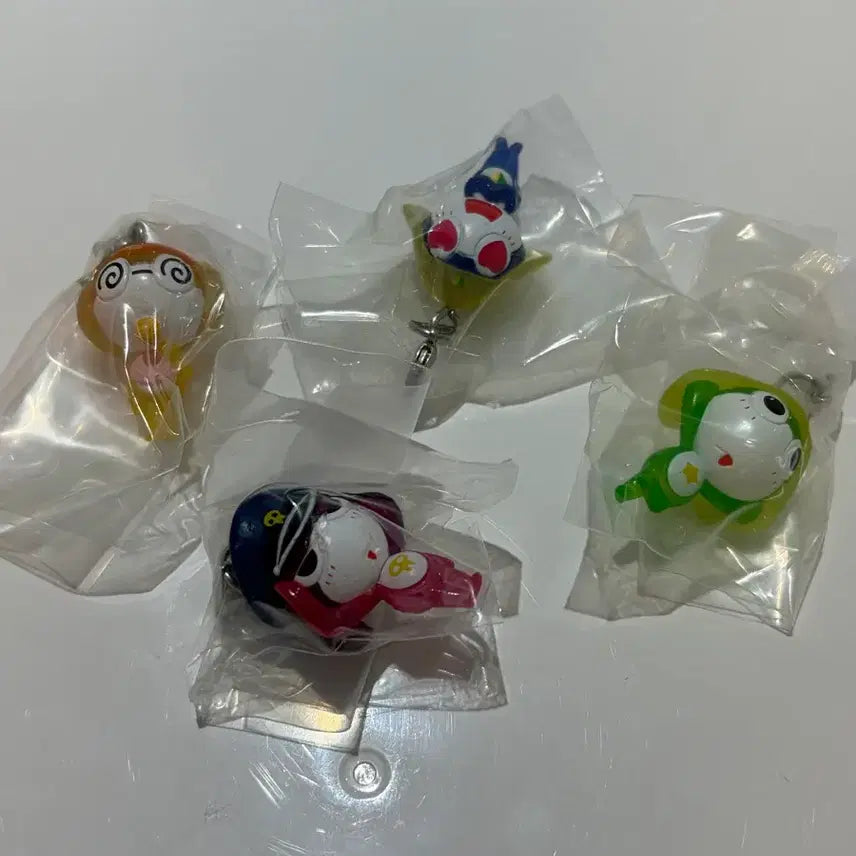 [BUNJANG] Chibi Keroro 4 Types Set / 케로로 메지루시 4종 치비케로로