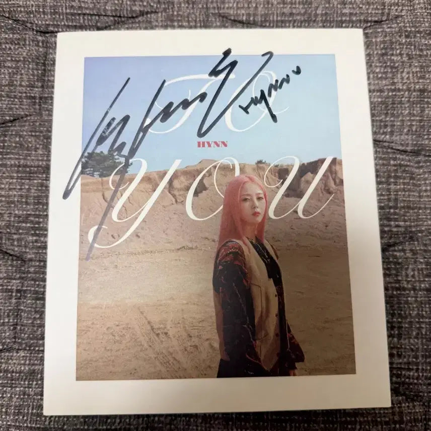 [BUNJANG] HYNN (Park Hye Won) Signed Album / 박혜원 to you 싸인반