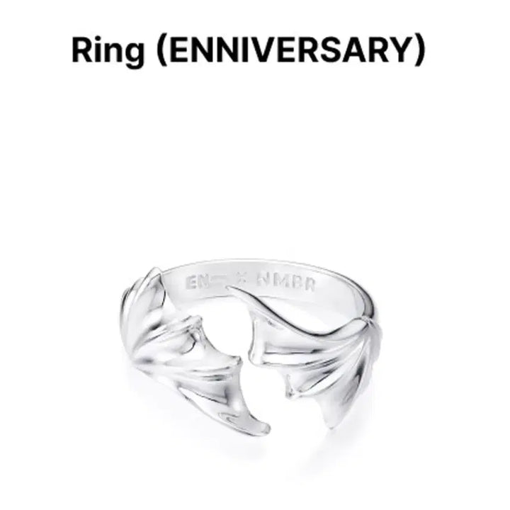 [BUNJANG] ENHYPEN 5th Anniversary Numbering Silver 925 Ring / 엔하이픈 5주년 넘버링 실버925링