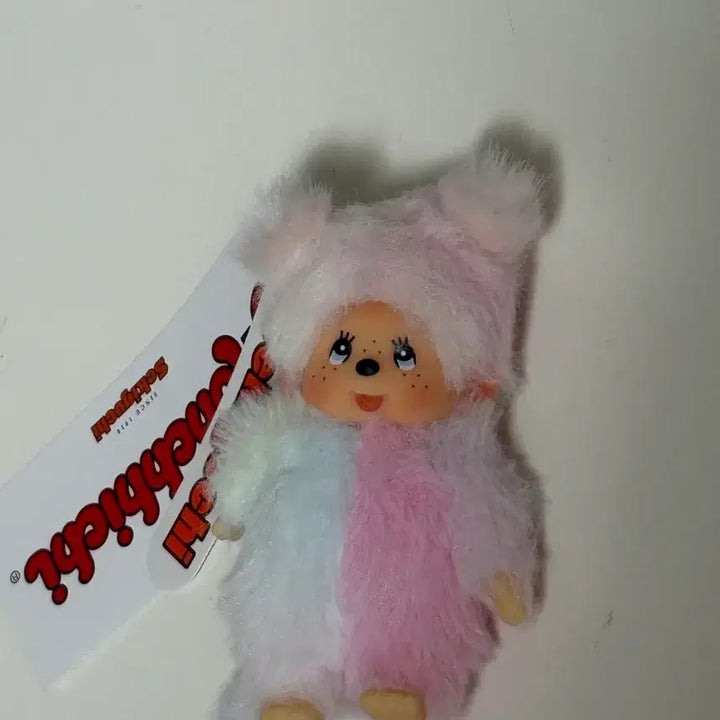 [BUNJANG] Monchhichi Tie-Dye Mini Keychain / 몬치치 타이다이 미니 키체인