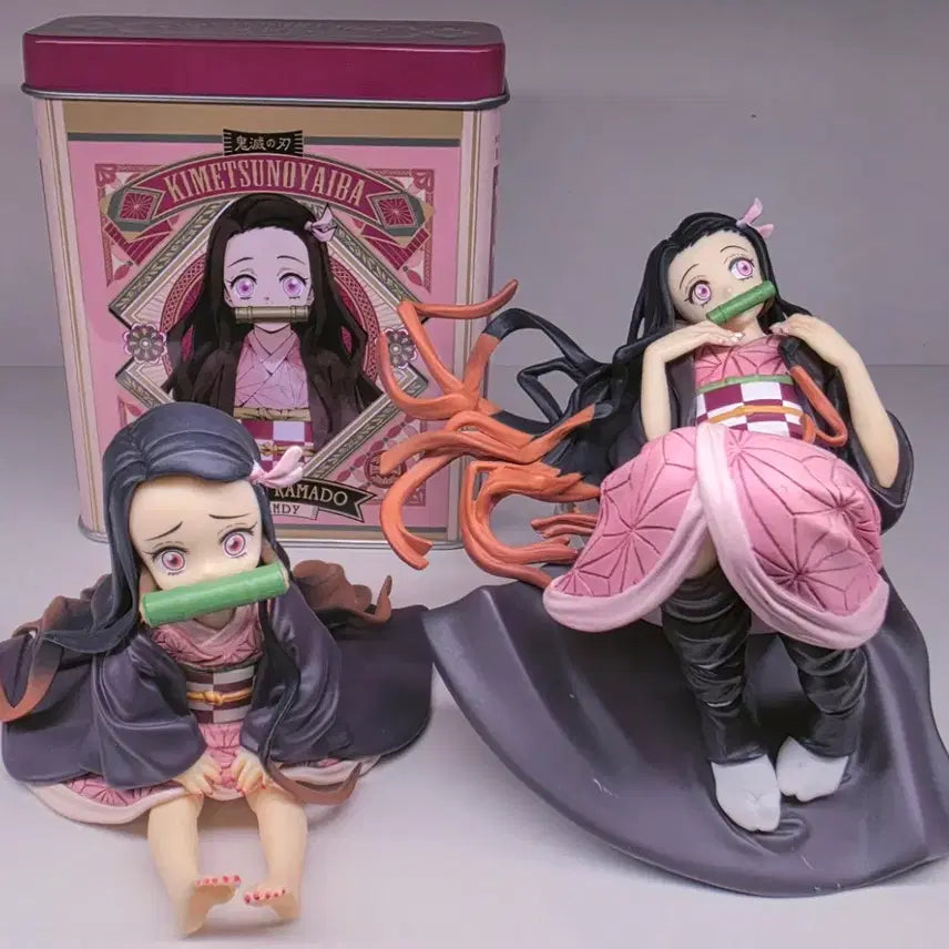 [BUNJANG] Nezuko Tenohira Gem Palm Figure Set / 택포6)네즈코 테노히라 gem 손바닥 피규어 세트