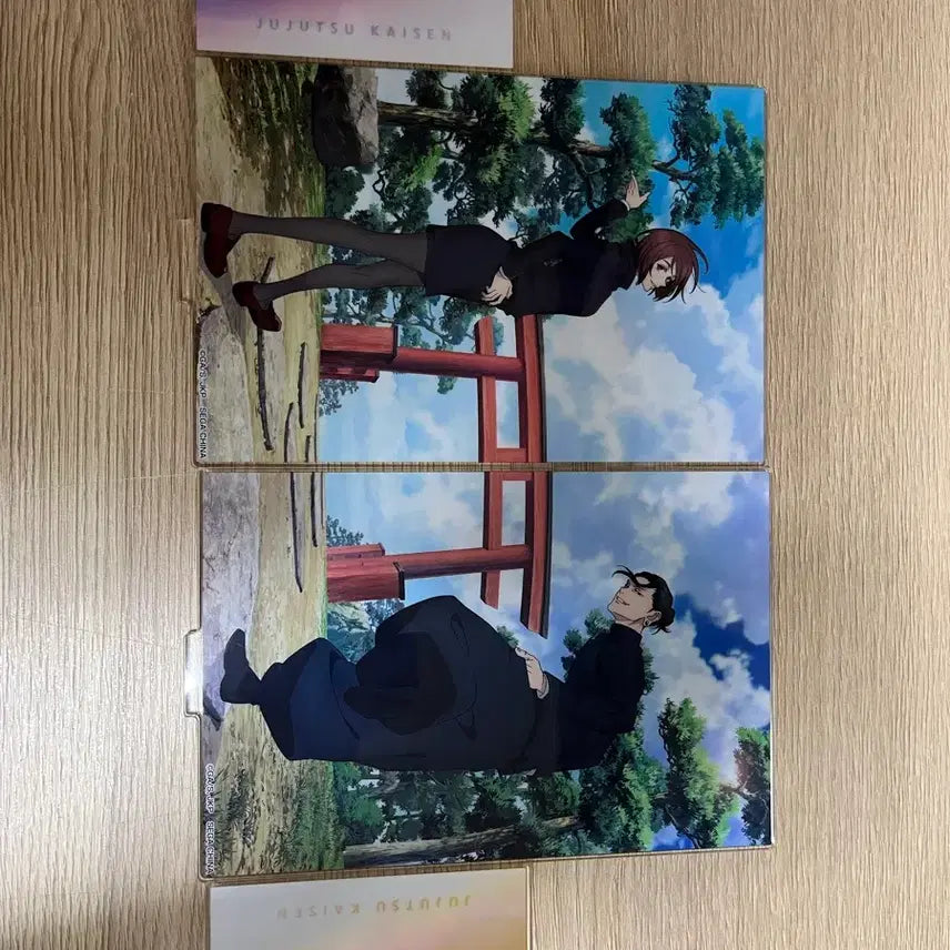 [BUNJANG] Jujutsu Kaisen Geto, Shoko Acrylic Stand Bundle Set / (일괄) 주술회전 군청낙일 게토,쇼코 아크릴 스탠드