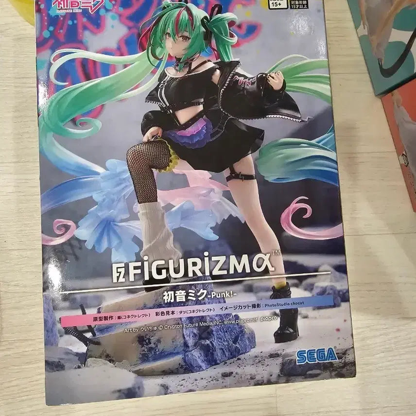 [BUNJANG] Hatsune Miku Punk Version Figure / 하츠네 미쿠 펑크 피규어
