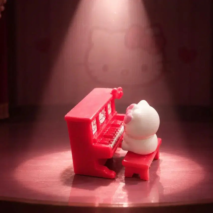 [BUNJANG] Hello Kitty Piano Miniature / 키티 피아노 미니어처