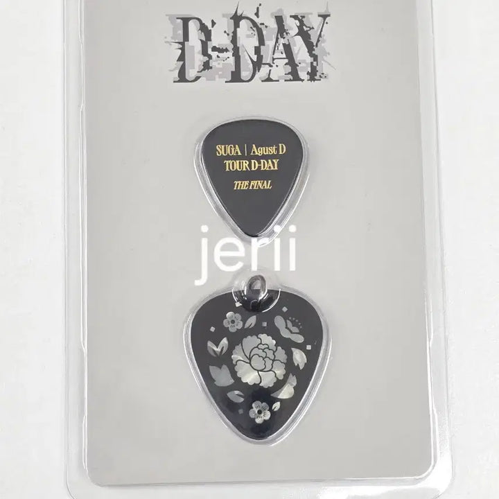 [BUNJANG] BTS SUGA Agust D Guitar Pick Bundle Set / 방탄소년단 슈가 Agust D 키타피크 4개 일괄