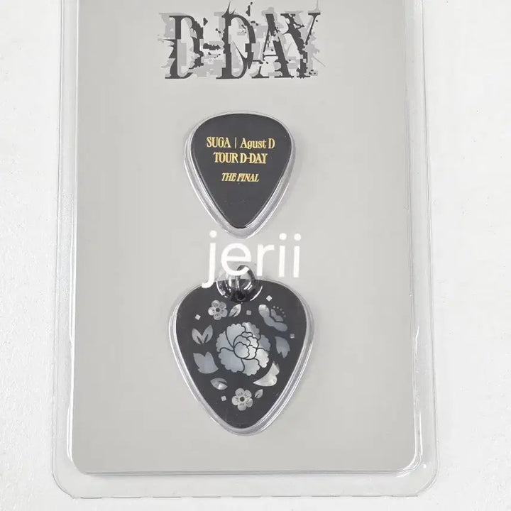 [BUNJANG] BTS SUGA Agust D Guitar Pick Bundle Set / 방탄소년단 슈가 Agust D 키타피크 4개 일괄