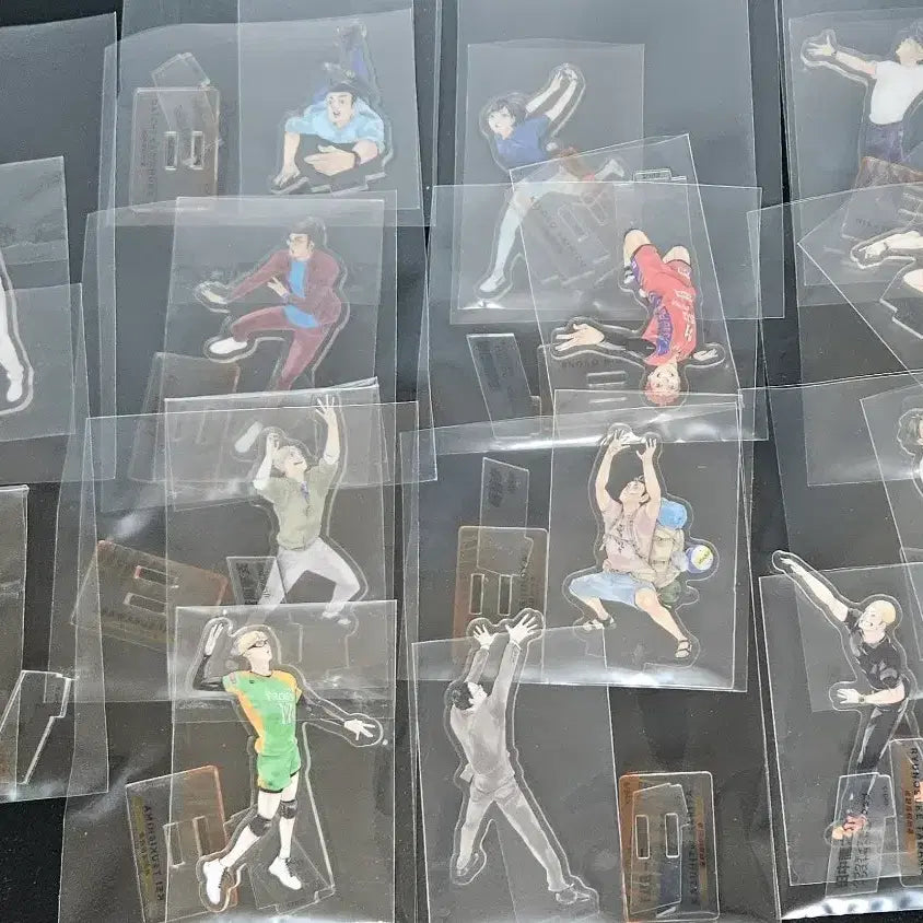[BUNJANG] Haikyuu!! Chronicle Acrylic Stand Karasuno 14-Piece Bundle Set / 하이큐 크로니클 아크릴 스탠드 카라스노 14종 일괄