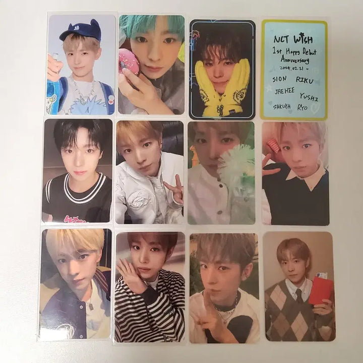 [BUNJANG] NCT WISH Yushi Photocard Bundle Set / 엔시티위시 유우시 포카 일괄