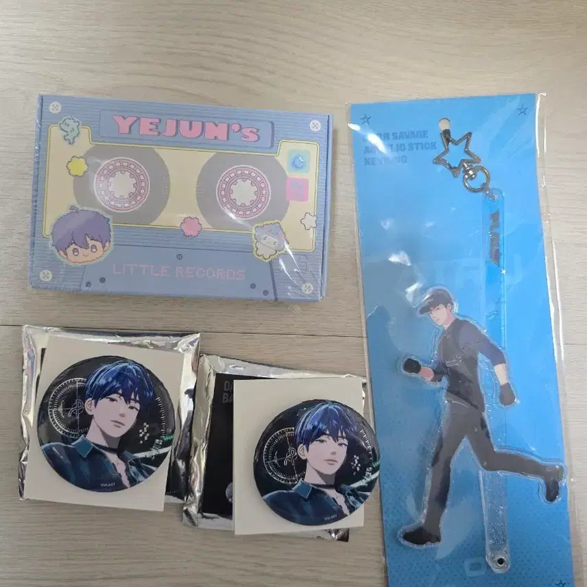[BUNJANG] PLAVE Birthday Kit Acrylic Stick Can Badge Bundle Set / 플레이브 생일키트 아크릴 스틱 캔뱃지 일괄 양도