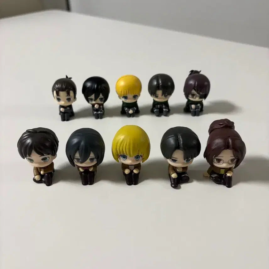 [BUNJANG] Attack on Titan Machi-Boke Full Set (Seasons 1 &amp; 2) / 1,2탄 풀셋) 진격의 거인 마치보케 일괄