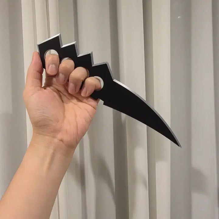 [BUNJANG] Naruto Sarutobi Asuma Chakra Knives (Set of 2) Replica / 장난감 나루토 사루토비 아스마 차크라 나이프 2개
