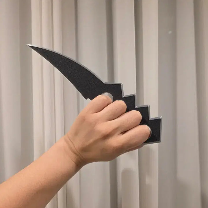 [BUNJANG] Naruto Sarutobi Asuma Chakra Knives (Set of 2) Replica / 장난감 나루토 사루토비 아스마 차크라 나이프 2개