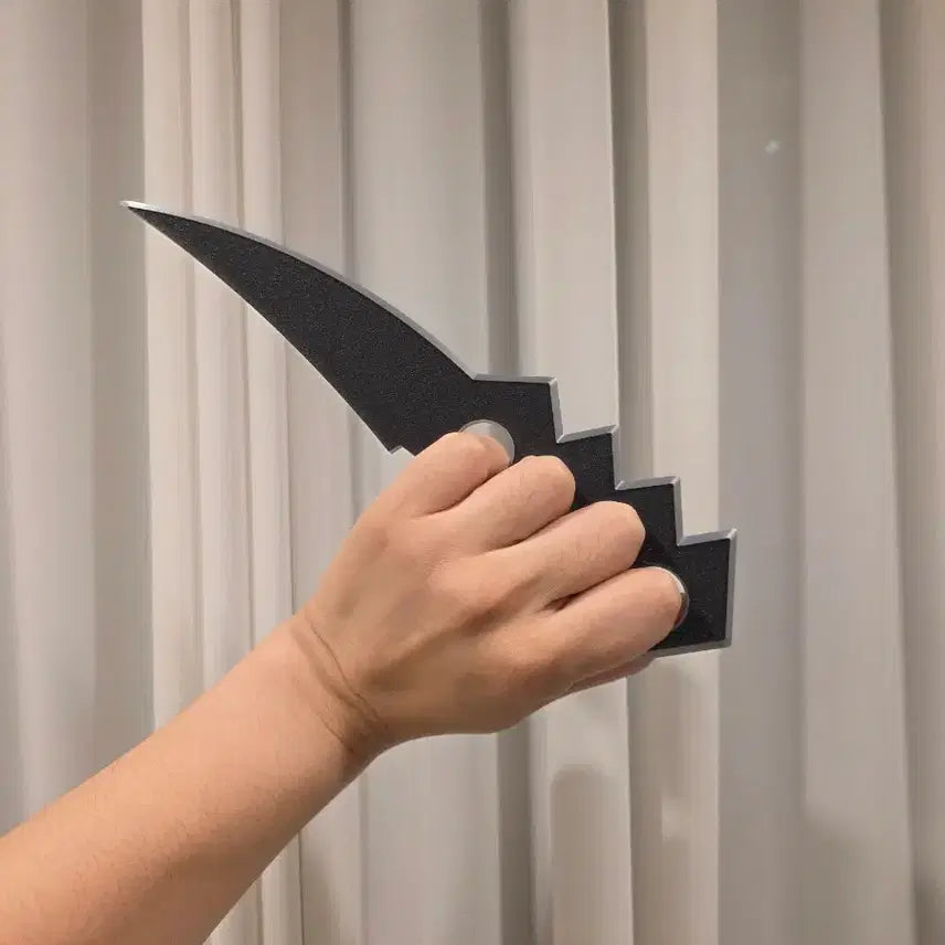 [BUNJANG] Naruto Sarutobi Asuma Chakra Knives (Set of 2) Replica / 장난감 나루토 사루토비 아스마 차크라 나이프 2개