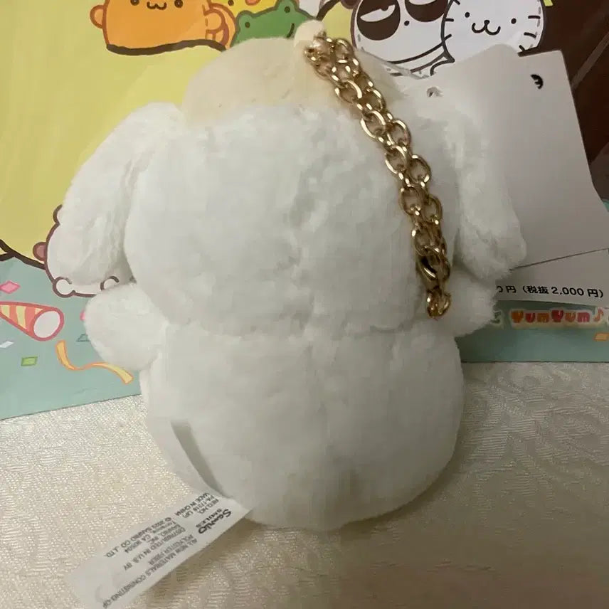 [BUNJANG] Pompompurin White Christmas Plush / 폼폼푸린 화이트 크리스마스