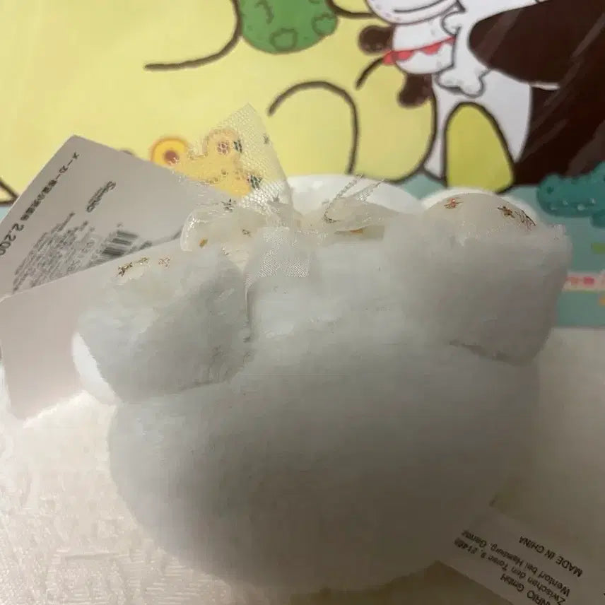 [BUNJANG] Pompompurin White Christmas Plush / 폼폼푸린 화이트 크리스마스