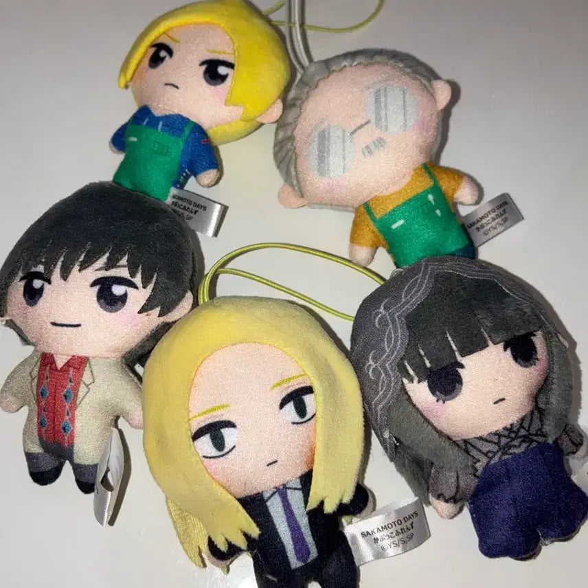 [BUNJANG] Sakamoto Days Kapuko Friends Plush / (일괄, 외출 X) 사카모토데이즈 카푸코 프렌즈 누이