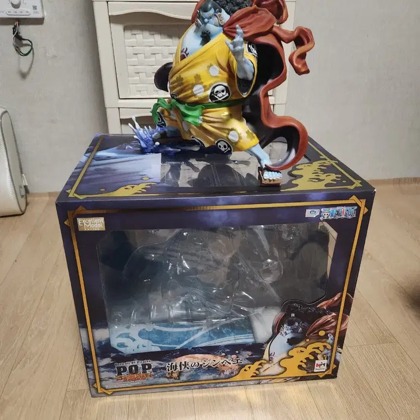 [BUNJANG] Pop Maximum Jinbe One Piece Figure / pop맥시멈 징베 원피스피규어
