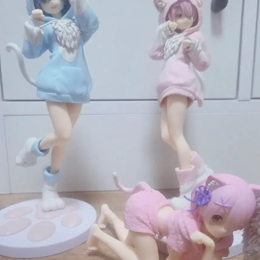 [BUNJANG] Re:Zero Rem &amp; Ram Figure Bundle Set / 리제로 렘 람 피규어 일괄