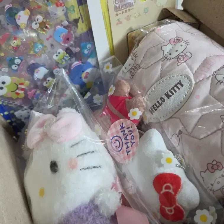[BUNJANG] Hello Kitty Doll Pouch Set / 헬로키티 인형 파우치 세트