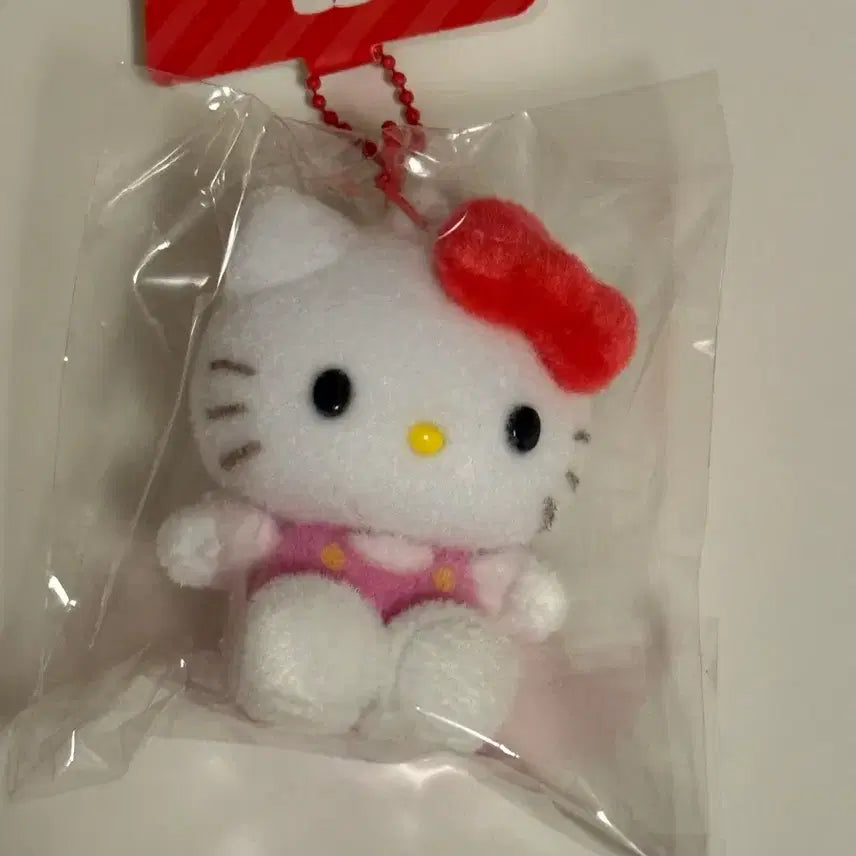 [BUNJANG] Sanrio Hello Kitty Fluffy Mascot Holder / 산리오 헬로키티 플로키 마스코트 홀더