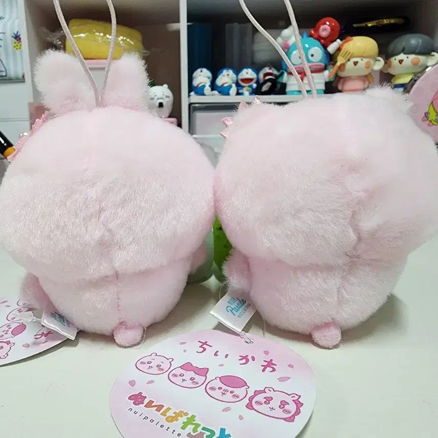 [BUNJANG] Chikawa Usagi Cherry Blossom Mascot Keychain Bundle Set / 새상품 벚꽃 치이카와 우사기 마스코트 키링 2개일괄