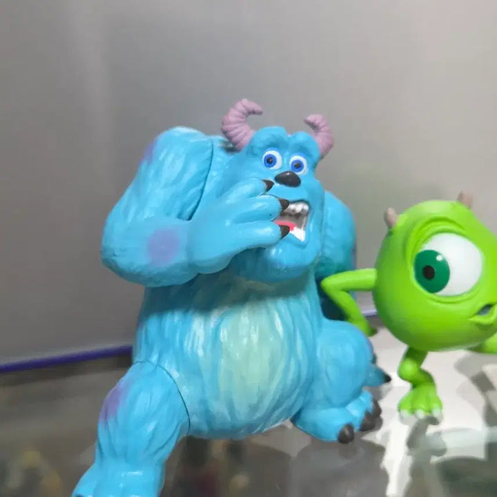 [BUNJANG] Monsters, Inc. Sully &amp; Mike Wazowski Figurine Gacha Set / 몬스터 주식회사 설리 마이크 피규어 가챠 2개 일괄