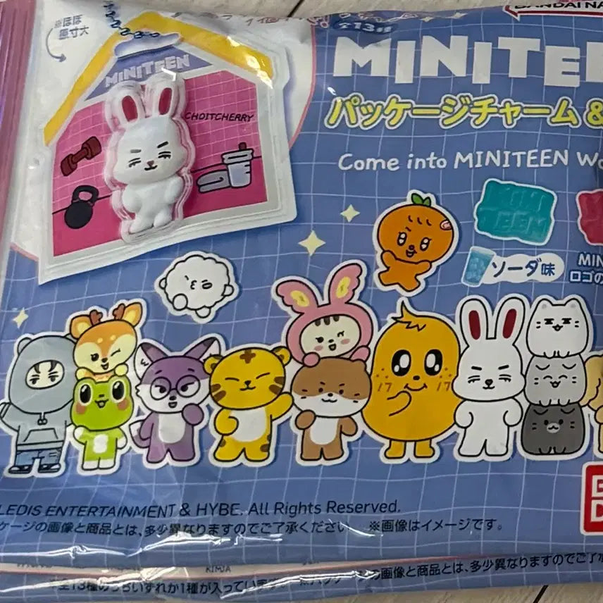 BUNJANG] Seventeen Mini Tin Package Charm & Jelly Snack (Sealed