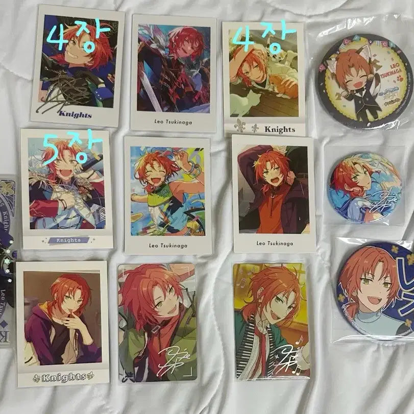 [BUNJANG] Ensemble Stars Leo Tsukinaga Goods Set / 앙상블 스타즈 레오 츠키나가 굿즈 세트